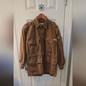 Allagash Cotton Men's Field / Hunting Jacket in Tan, Size M (1112)